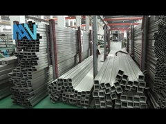 Tubo cuadrado de acero inoxidable